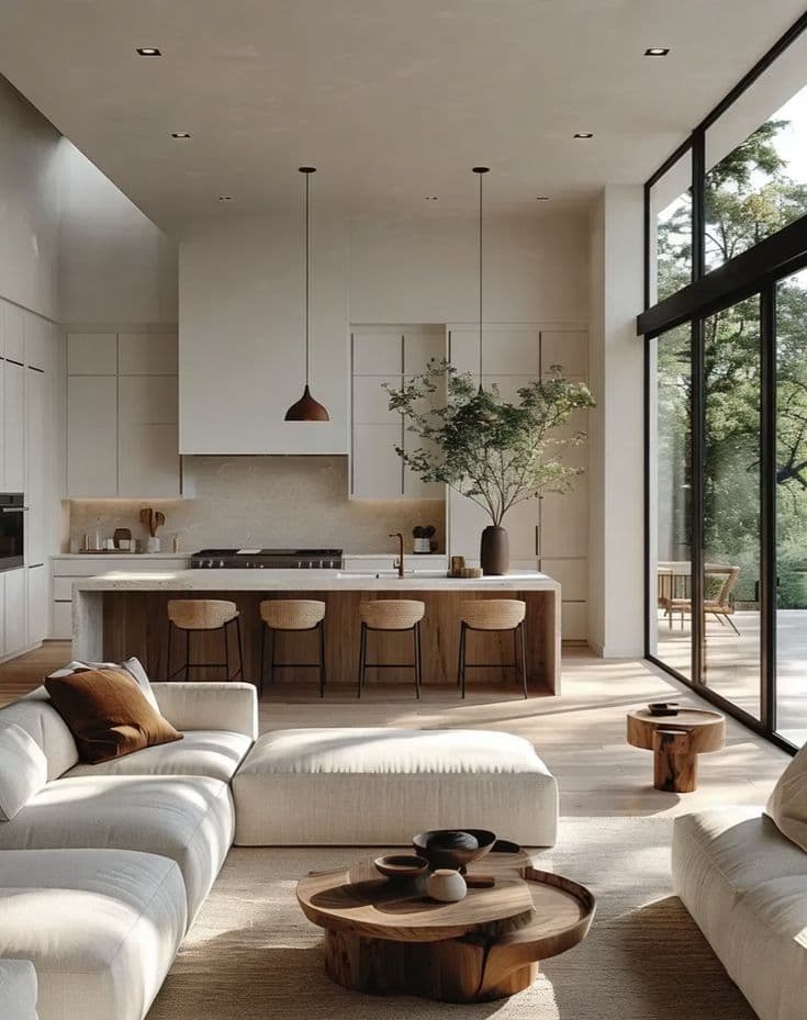 Open Concept Living - Before