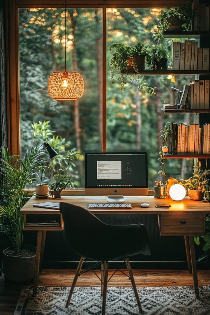 Nature Inspired Office - Before