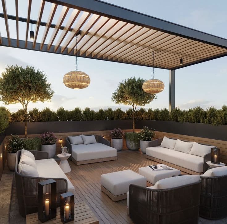 Outdoor Terrace - Before