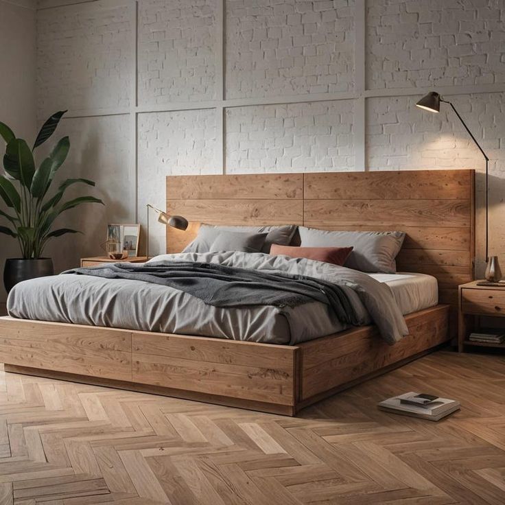 Queen Platform Bed